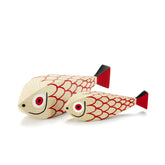 Wooden Dolls, Mother Fish & Child |