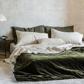 Velvet Linen Blanket |