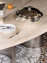 Big Silver Thermal Food Serving Dish |