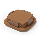 Leather Coaster Holder |