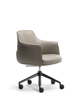 Archibald Task Leather office managerial chair |