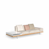 Allure Sofa | Three Seater Fabric Sofa & Shelf |
