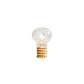 Bulb Brass Table Lamp |