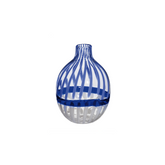 Singleflower Blue White Stripes Vase |