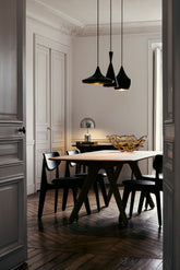 Beat Pendant Fat Black LED |