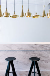 Beat Pendant Fat Black LED |