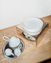 Triangoli White Onyx Centerpiece |