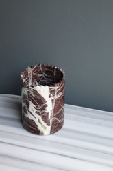 Triangoli Red Vase |