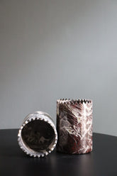 Triangoli Red Vase |