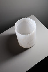 Triangoli White Onyx Vase |