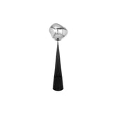 Melt Cone Fat Floor Silver LED |