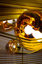 Melt Floor Chandelier Gold |