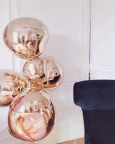 Melt Floor Chandelier Gold |