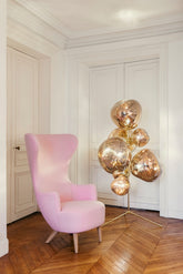 Melt Floor Chandelier Gold |