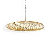 Spring Pendant Medium Brass LED |