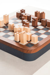 Delos Wood Chess Set |
