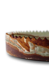 Triangoli Green Onyx Centerpiece |