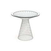 Heaven - Round table with crystal top - Jean Marie Massaud |