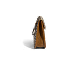 Leather biscuit pocket |