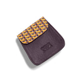 Leather biscuit pocket |