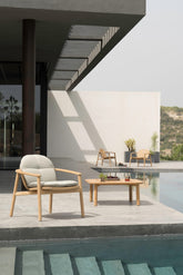 Twins - Alu-Teak Armchair |