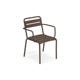 Star - Aluminum small armchair |