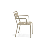 Star - Aluminum small armchair |
