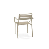 Star - Aluminum small armchair |