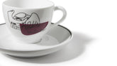 Service Prunier - 2 cups and 2 saucers |