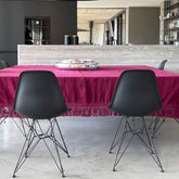 Long Fringe Tablecloth | 