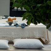 Short Fringe Tablecloth | 