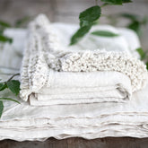 Short Fringe Tablecloth | 