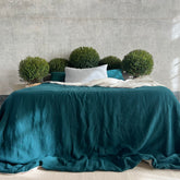 Piping Linen Blanket | 