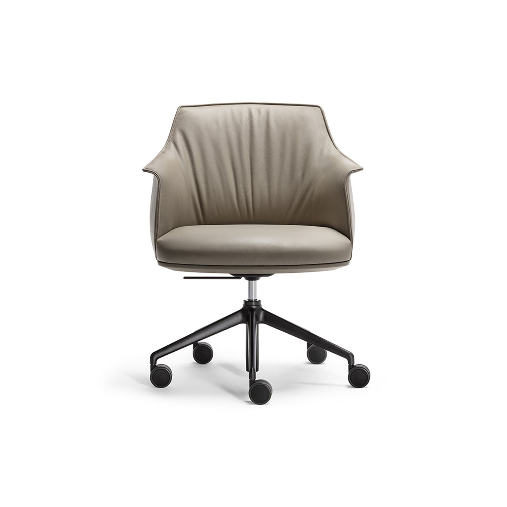 Archibald Task Leather office managerial chair Interni