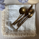 Short Fringe Napkin Set of 4 | 