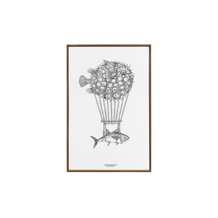 Montgolfier Tuna Art Print
