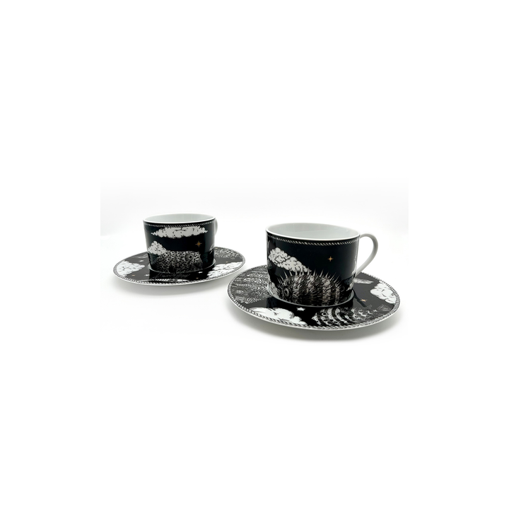 Montgolfier Night Tea Cup Set