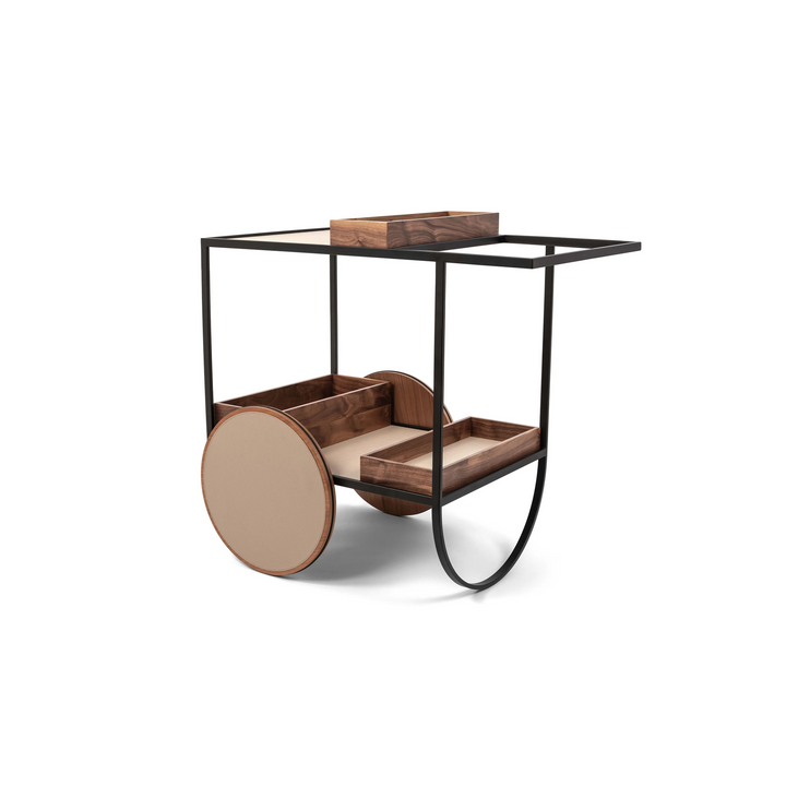 Magenta Serving Trolley