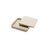 Giza Leather & Marble Square Box Medium - Giobagnara | 