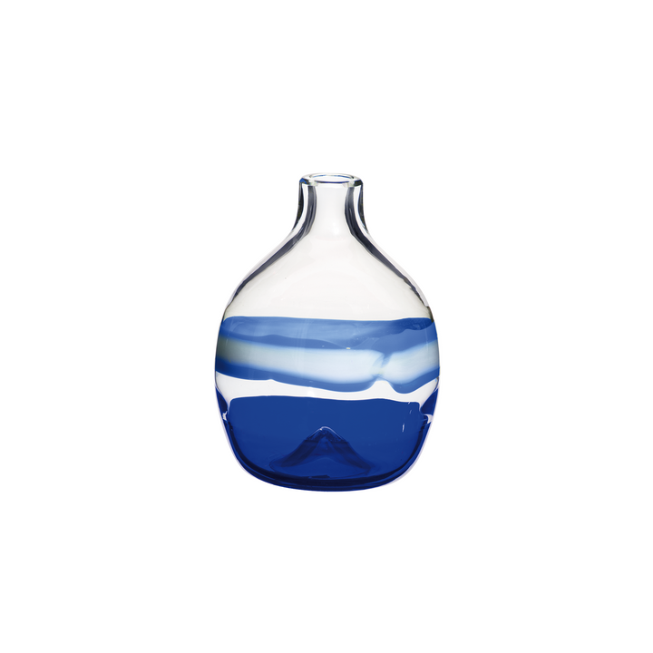 Singleflower Blue Vase