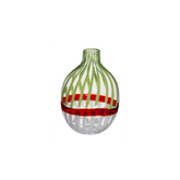 Singleflower Green Multicolor Stripes Vase - Decorazioni Casa | 