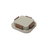Leather Coaster Holder - Dining Room | 