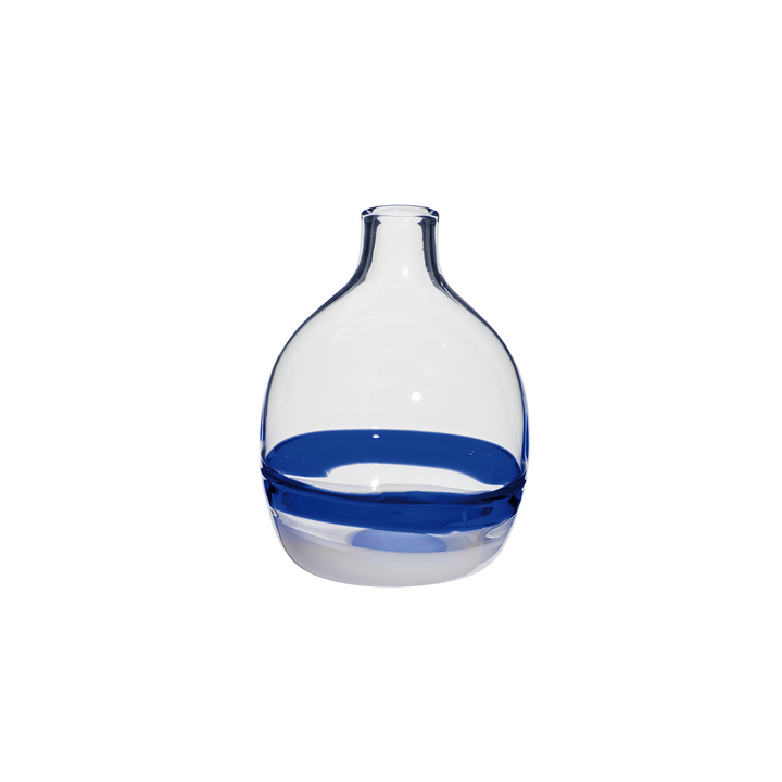 Singleflower Blue White Vase