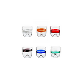 Rings Set of 6 Glasses - Glasses | 
