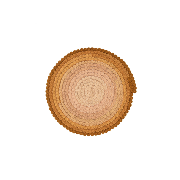 Swirl Round Rug