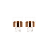 Tank Copper Low Ball Glasses Set of 2 | 