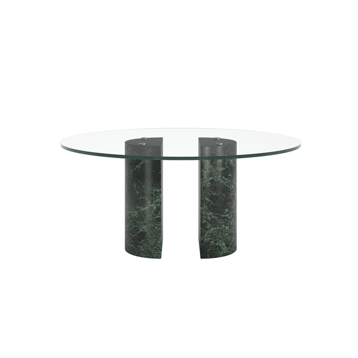 Dolmen Glass Table
