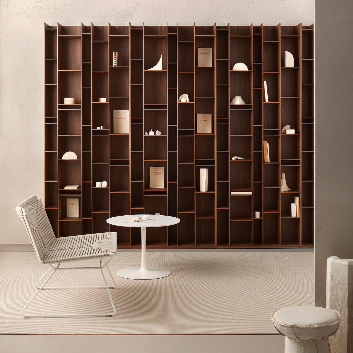 Random Bookcase Random Wood Bookcase | Interni