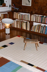 Raag Rectangular Grid 2 Rug | 