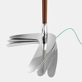 Mahogany Stripes Table Lamp | 